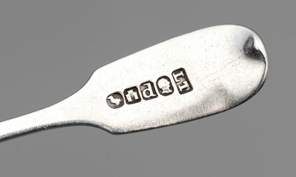 Cape Silver Salt Spoon - Lawrence Twentyman